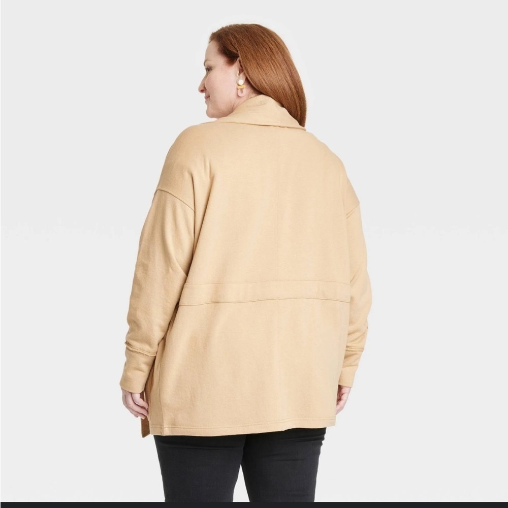 Knox Rose Drape Front Jacket - Picture 5 of 6